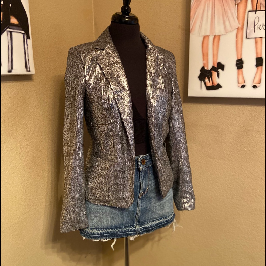 Michael Mk Sequin Jacket